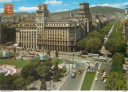 CPM Barcelona Barcelona Place de Cataluna Promenade de Gracia