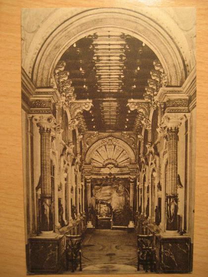 MANRESA vestibulo de la santa cueva de San Ignacio gruta cave grotte tarjeta postal post card postcard