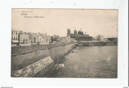 CADIZ 15 MURALLA PARTE SUR