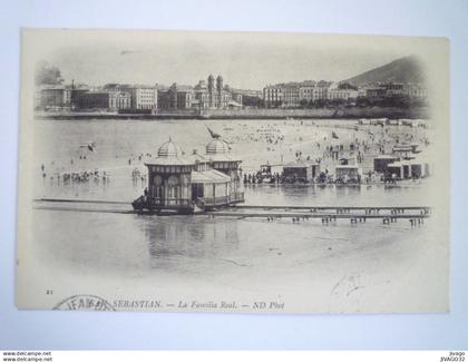2024 - 4618  SAN SEBASTIAN  :  La Familia Real   1904   XXX