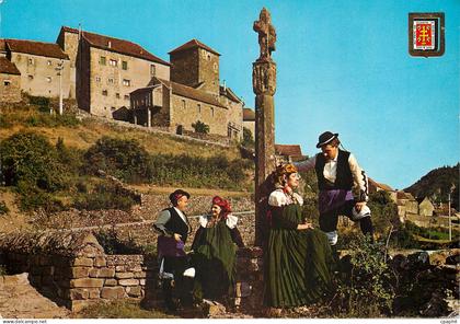 CPM Pirineo Aragones Huesca Couples d Ansotance en habit typique