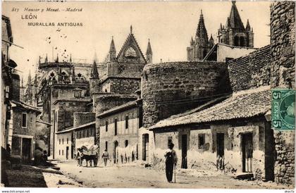 PC SPAIN LEÓN MURALLAS ANTIGUAS (a79936)