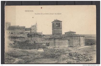 Espagne -  Segovia - Iglesia dela Vera cruz y Alcazar