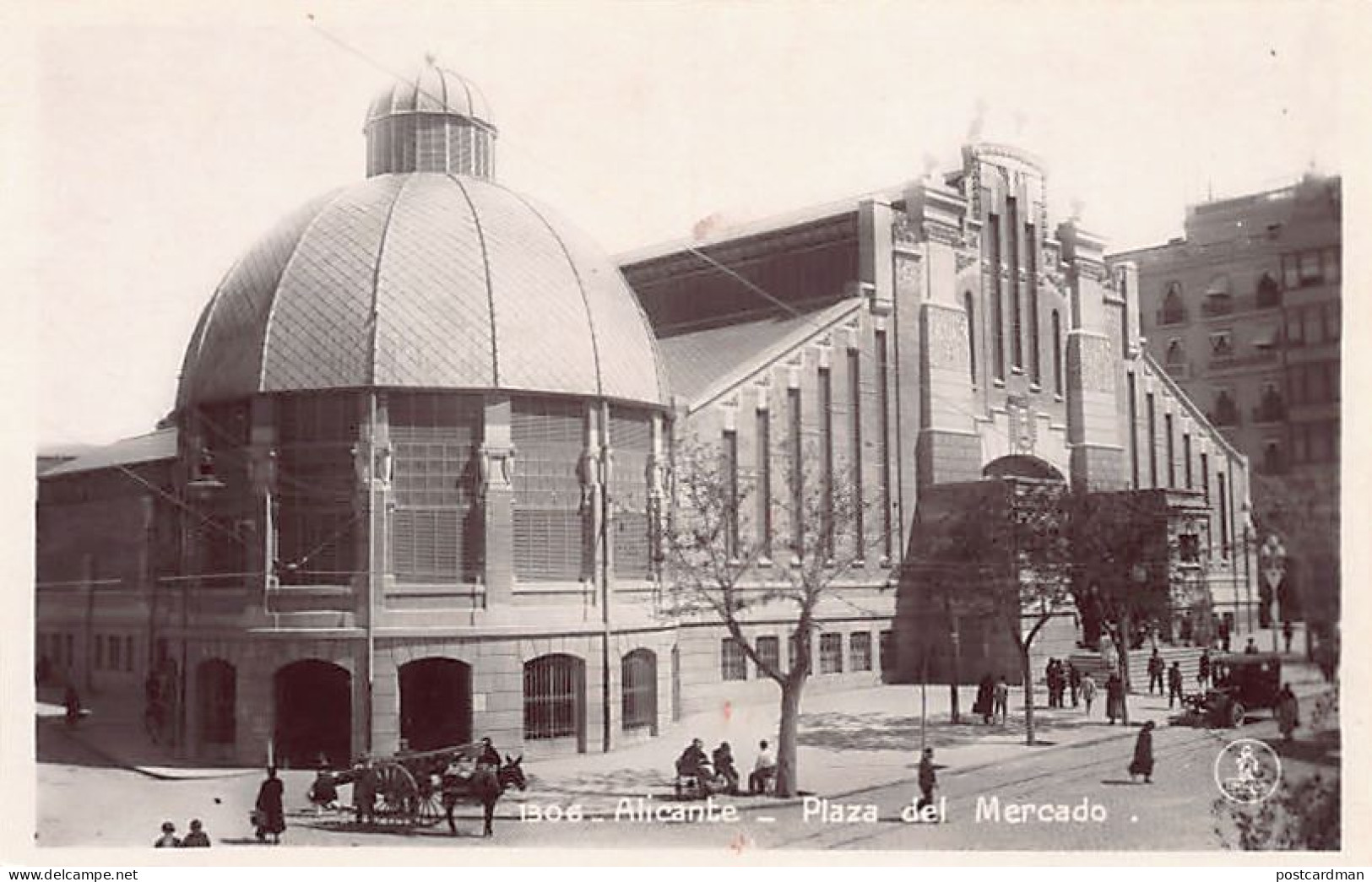 España - ALICANTE (C. Val.) Plaza del Mercado - Ed. Unique 1306