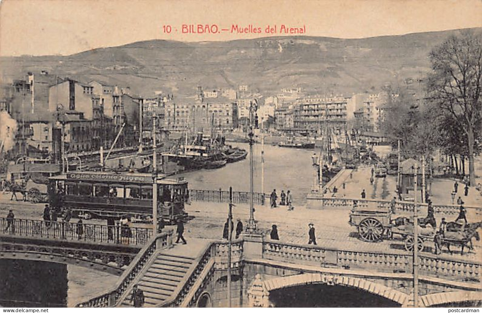 España - BILBAO (P. Vasco) Muelles del Arenal - Ed. L. G. 10