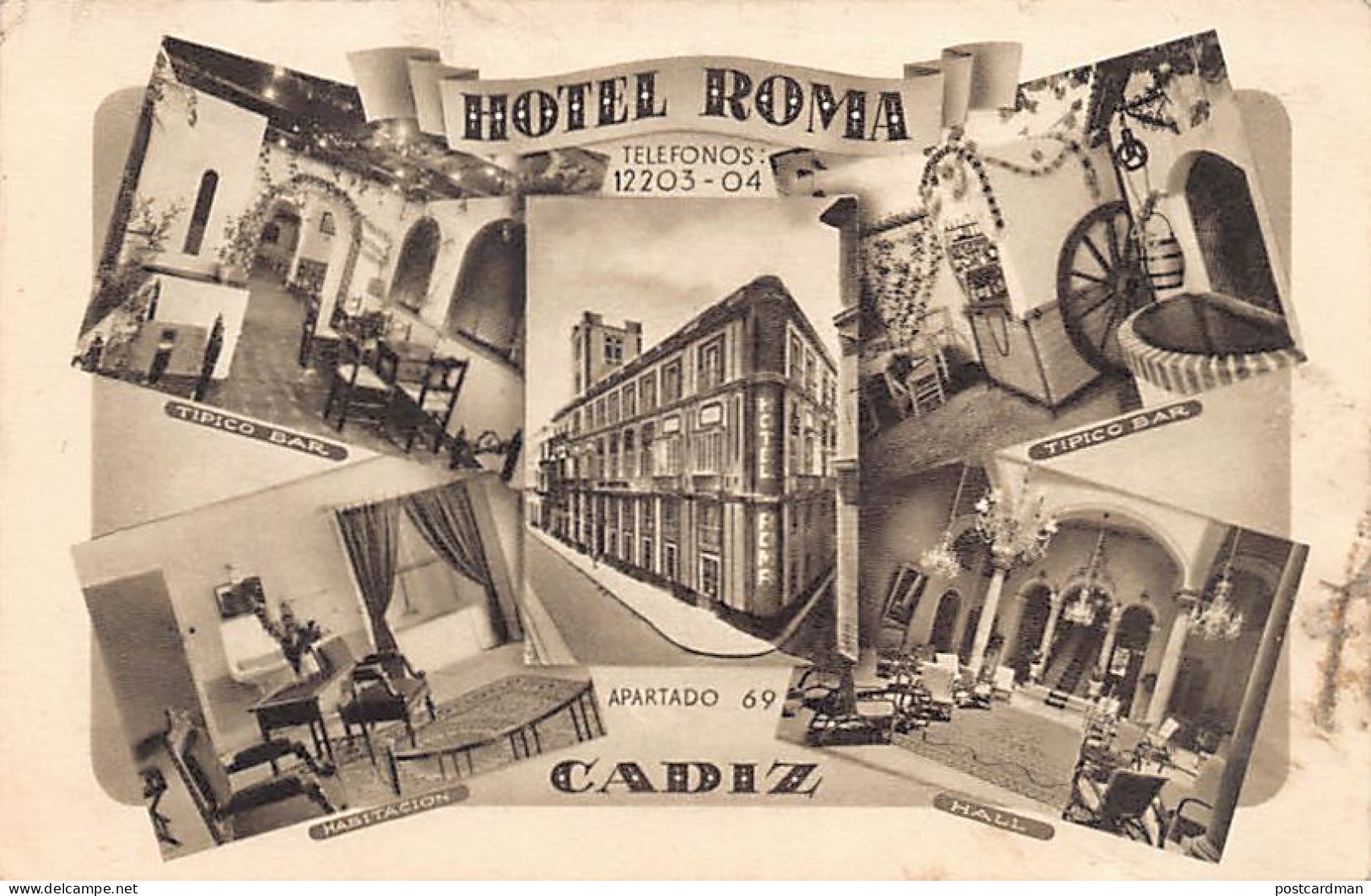 España - CÁDIZ (And.) Hotel Roma