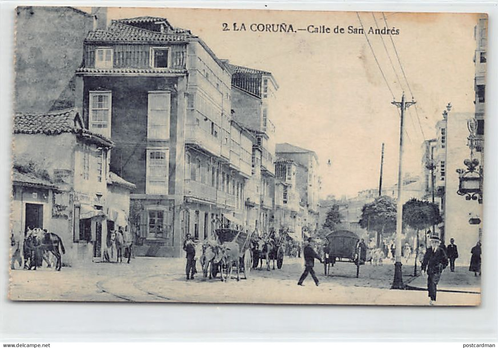 España - La Coruña - Calle de San Andrés - Ed. Grafos 2