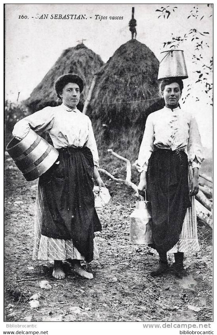 ESPANA - SAN SEBASTIAN < TIPOS VASCOS
