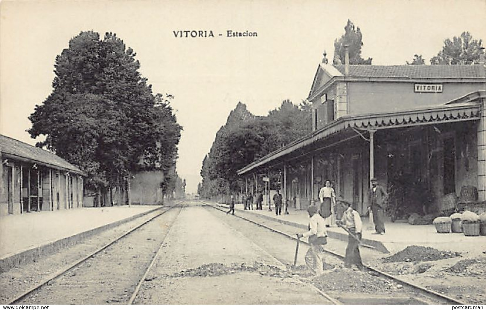 España - VITORIA Álava (P. Vasco) Estacion - Ed. E.J.G.