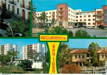 Carte Postale - Espagne - Espana - Comunidad Valenciana - San Juan - Multivues - immeubles - architecture - CPM - Voir S