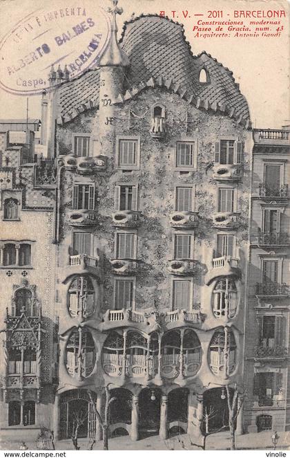 PIE-RO-18-7292 : BARCELONA. CONSTRUCCIONES MODERNAS. ARCHITECTURE.