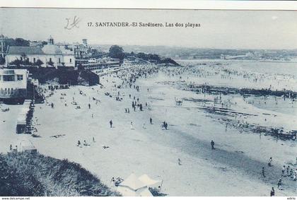 *** CANTABRIA ***  SANTANDER  playa del Sardinero - unused TTBE