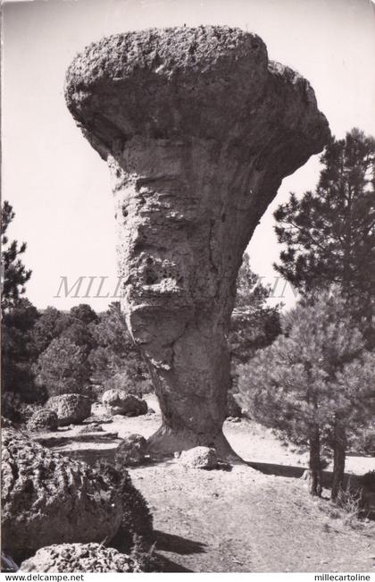SPAIN - Cuenca, Ciudad Encantada, Photo Postcard 1965