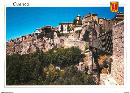 Espagne - Espana - Castilla la Mancha - Cuenca - Casas colgadas - Puente de San Pablo - Pont de San Pablo - CPM - Voir S