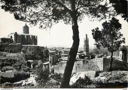CPM Gerona Catedral S Felix y S Pedro de Galligons Desde Mantjuich