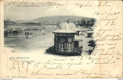 CPA San Sebastian Caseta Real