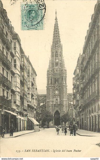 CPA San Sebastian Iglesia del buen pastor
