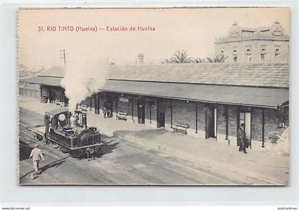 España - RÍO TINTO (Huelva) Minas de Riotinto - Estación de ferrocarril, estación de Enmedio - Ed. Papeleria Inglesa 31