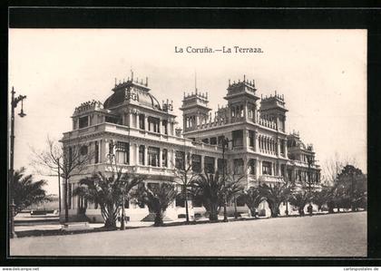 Postal La Coruna, La Terraza