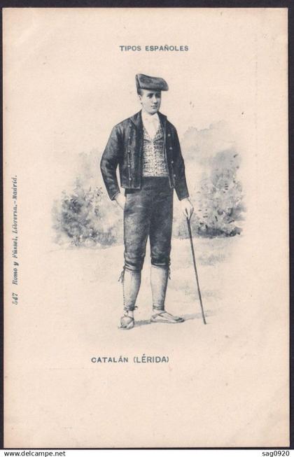 Tipos Espanoles - Catalan (Lérida)