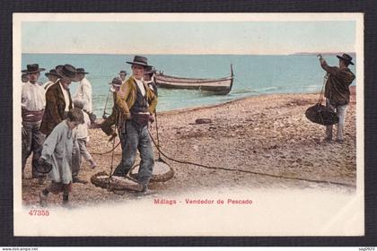 Malaga - Vendedor de Pascado