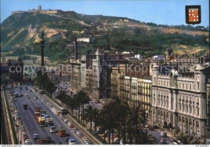 Barcelona Cataluna Columbus Allee