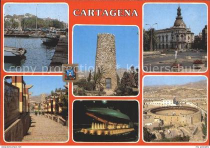 Cartagena Murcia Turm Hafen