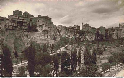 Cuenca  Castilla-La Mancha ES Vista parcial y Puente de San Pablo