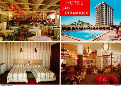 Fuengirola Costa del Sol ES Hotel las Piramides Restaurant Fremdenzimmer Swimmin