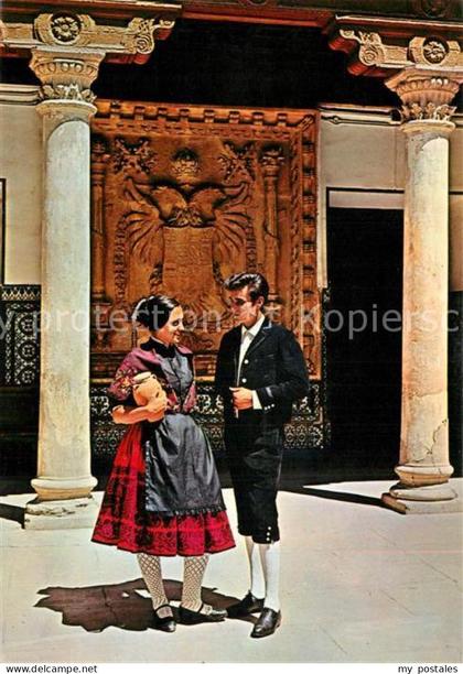 Guadalajara Castilla La Mancha Pareja tipica de alcarrenos