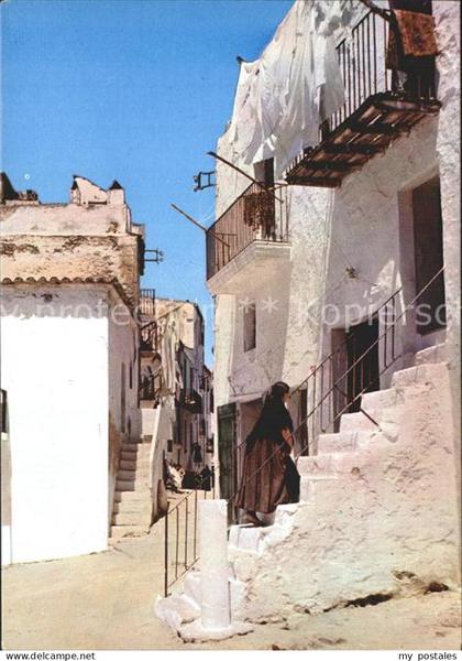 Ibiza Islas Baleares Calle tipica