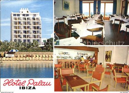 Ibiza Islas Baleares Hotel Palau Restaurant Strand