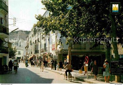 Ibiza Islas Baleares Plaza Canalejas y calle Antonio Palau