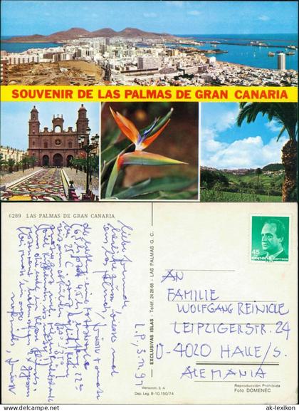 Las Palmas de Gran Canaria SOUVENIR DE LAS PALMAS DE GRAN CANARIA 1991