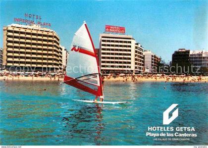 Las Palmas Gran Canaria Hoteles Getsa Windsurfen Strand
