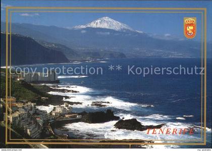 Mesa del Mar y Valle de la Orotava Panorama Kueste Berge Vulkan Teide