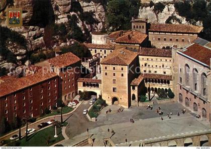 Montserrat Kloster Plazas del Santuario Klosterplatz
