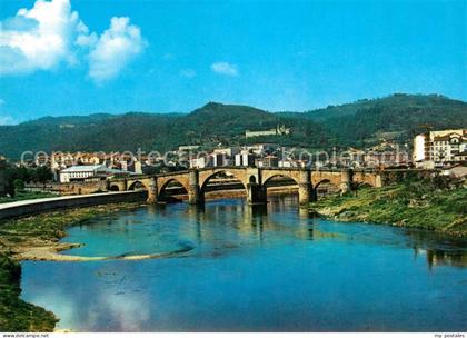 Orense Puente Romano sobre el Rio Mino
