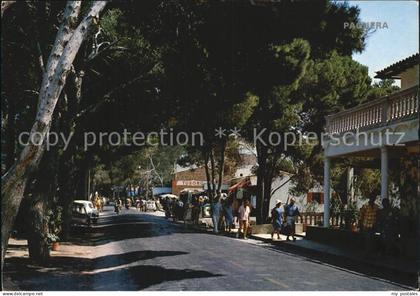 Paguera Mallorca Islas Baleares Strassenpartie