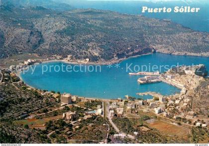 Puerto Soller Mallorca Vista aérea del puerto