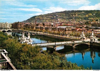 San Sebastian  Pais Vasco ES Rio Urumea y Puentes