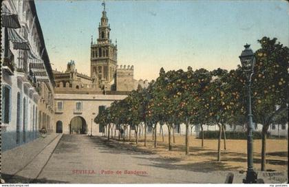 Sevilla Andalucia Patio de Banderas