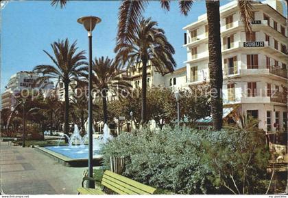 Sitges Su hermosa Paseo festoneado Hoteles