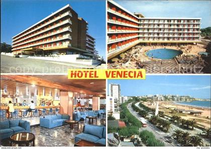 Tarragona Hotel Venecia Bar Swimmingpool Panorama