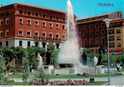 Teruel ES Glorieta y Fuente Luminosa
