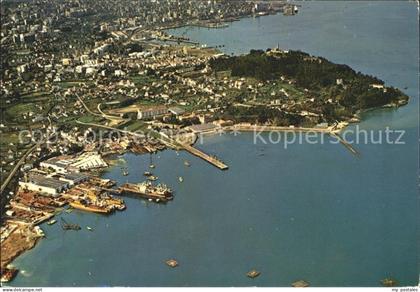 Vigo Galicia Espana Fliegeraufnahme