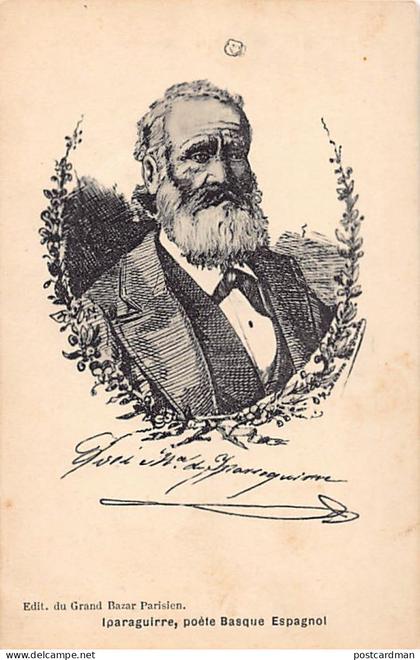 España - País Vasco - Jose Maria Iparragirre - Ed. Grand Bazar Parisien