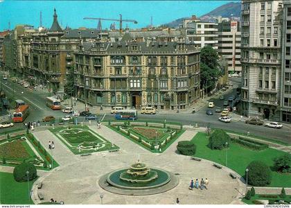 Postal Vizcaya. Bilbao. Plaza D. Federico de Moyua No. 240