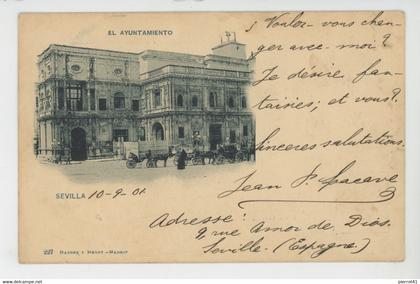 ESPAGNE - ANDALUCIA - SEVILLA - El Ayuntamiento