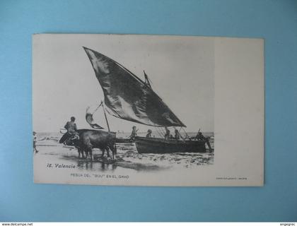 CPA Valencia - Pesca Del " Bou " en El Grao